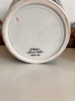 Petrus Regout Maastricht large handpainted thrio Chinese imari style vases set - Image 5