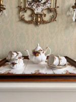 Royal Albert Old Country Roses Decorative Tray – English China, Floral Vanity Catchall