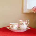 Original Royal Albert "Lady Carlyle", Coffee Set for 6, Made in England - Image 8