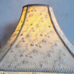 Vintage Cherubs Lamp, vintage table lamp, big lampshade, special lighting, romantic lighting - Image 7