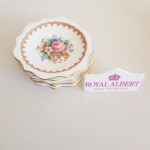 Set of 6 Small Plates Royal Albert 'Lady Carlyle' Made in England, Bon Bon / Chocolates Small Plates, Nice idea gift - Image 2