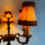 Victorian Brass Floor Lamp – Elegant Bronze Finish, 5-Light Antique Standing Light - Image 4