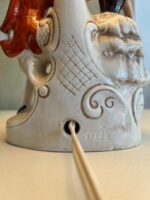 Vintage Ceramic Table Lamp Made in GDR, Home Lighting, Interior Design!! - Image 7