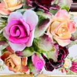 Vintage 1960 Royal Albert Old Country Roses Porcelain Bouquet Of Flowers, Made in England, A Rare Find - Image 8