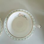 RARE!!! Vintage Royal Albert Constance Teacup and Saucer Sets Gift Set For 2 - Image 5