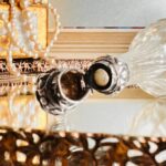 Silver Crystal Perfume Bottle – Vintage Mini Vanity Decor, Faceted Cut Glass - Image 6