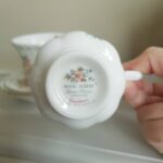 RARE!!! Vintage Royal Albert Constance Teacup and Saucer Sets Gift Set For 2 - Image 8