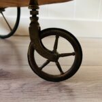 Vintage Brass & Glass Bar Cart: Hollywood Regency Style Drinks Trolley - Image 10