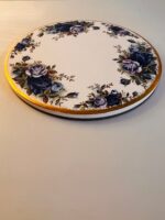 Original Royal Albert Trivet/Coaster for the teapot, Moonlight Rose, Made in England, Hard to find, Play the video - Image 3