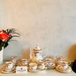 Royal Albert Dimity Rose China Set – 1969 Limited Edition, English Fine Bone China