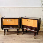 Beautiful Vintage Pair of Retro Cabinets - Image 4