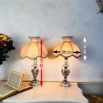 Capodimonte Porcelain Table Lamps – Pair with Pink Roses, Romantic Bedside Lighting - Image 10