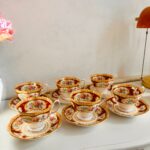 Royal Albert 'Lady Hamilton' Set Bone China Made in England Vintage Crockery - Image 7