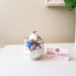Royal Albert 'Moonlight Rose' Jam Pot with Lid, Hard to find, !