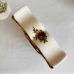 Original Royal Old Country Roses, Quartz Clock, Bone China Porcelain, Made in England - Image 6