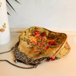 Antique Silver Purse, handmade petit-point model, antique silver hallmarks - Image 5