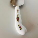 Royal Albert 'September' Cake/Pie Knife, Flower of the Month, English Porcelain - Image 9