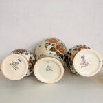 Vintage 3 Delft Polychrome Ginger Jar, Vintage Ceramic Vases and Urn, Made in Holland - Image 6