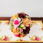 Vintage 1960 Royal Albert Old Country Roses Porcelain Bouquet Of Flowers, Made in England, A Rare Find - Image 2