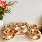 Royal Albert 'Lady Hamilton' Set Bone China Made in England Vintage Crockery - Image 3