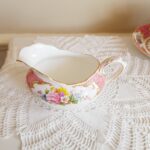 Royal Albert Bone China Gravy Boat – Pink Floral Spray, English Sauce Jug - Image 5