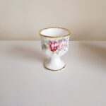 Queen Anne Bone China Egg Cups with Underplate – English Floral Breakfast Set - Image 8