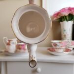 Royal Albert Lady Carlyle Bone China Pedestal Dish – 1944 Pink Floral with Gold Trim - Image 6