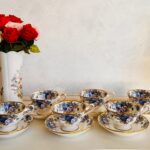 Original Royal Albert Moonlight Rose Porcelain Avon Cup and Saucer, 1987 LTD