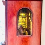 Original Warmink Wuba /Beautiful Pendulum/ Home Decor/ Antique Wall Clock/ Friesian Dutch clock/ Moon-phase/ Hand Painted/ Brass Ornaments - Image 7