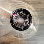 Bohemia Crystal Vase – Deep Purple Cut Glass, Czech Art Deco Style - Image 10