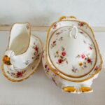 Royal Albert Tenderness Tureen and Gravy Boat Set – Fine China, Floral Serveware - Image 7
