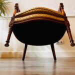 Pair of Louis XVI Bergère Chairs – Wood Frame with Cane Seats, French Accent Chairs - Image 6