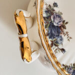 Hard to find, Royal Albert Moonlight Rose Tureen, Deck Bowl, 1st Quality - Image 3