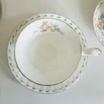 RARE!!! Vintage Royal Albert Constance Teacup and Saucer Sets Gift Set For 2 - Image 6