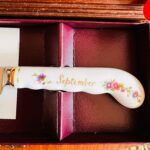 Royal Albert September Flower Cake Knife – Floral Handle, English Bone China - Image 4