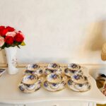 Original Royal Albert Moonlight Rose Porcelain Avon Cup and Saucer, 1987 LTD - Image 4