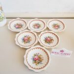 Set of 6 Small Plates Royal Albert 'Lady Carlyle' Made in England, Bon Bon / Chocolates Small Plates, Nice idea gift - Image 3