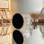 Silver Crystal Perfume Bottle – Vintage Mini Vanity Decor, Faceted Cut Glass - Image 8