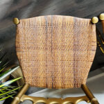 Italian Mid Century Dining Chairs – Set of 4, 1960s Sculptural Wood Frame, Modernist Silhouette - Image 6