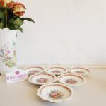 Set of 6 Small Plates Royal Albert 'Lady Carlyle' Made in England, Bon Bon / Chocolates Small Plates, Nice idea gift - Image 5
