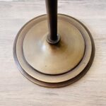 Mid Century Floor Lamp with Dual Milk Glass Shades – 70s Standing Lighting Fixture - Image 8