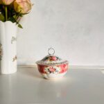 Original Vintage Royal Albert Lady Carlyle Candy Bowl with Lid - Image 4
