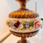 German Ceramic Table Lamp – Soft Cream Glaze, Mid-Century Bedroom or Living Room Lighting - Image 6