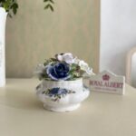 Royal Albert Posy Bouquet – Moonlight Rose Porcelain Miniature Vase, Made in England - Image 2
