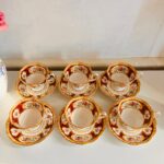 Royal Albert 'Lady Hamilton' Set Bone China Made in England Vintage Crockery - Image 8