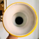 Mosa Maastricht made in Holland, vase polychrome painted, porcelain knob vase - Image 7