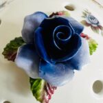 Royal Albert Moonlight Rose Lidded Bowl – 1987 Fine Bone China, Floral with Gold Trim - Image 9