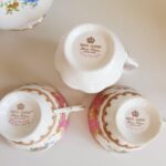 Original Royal Albert "Lady Carlyle", Coffee Set for 6, Made in England - Image 9