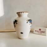 Royal Albert Moonlight Roses Porcelain Vase – Large English Floral China - Image 7