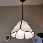 Beautiful vintage pendant light lamps, set of 2, from the 70's, Pendant lamps - Image 5